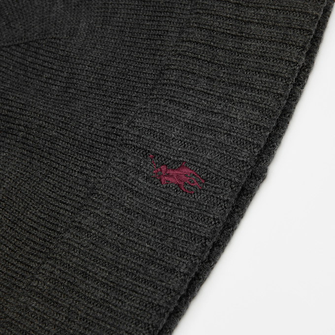 Polo Ralph Lauren Fold-Over Cold Weather Hat szary 91557 3