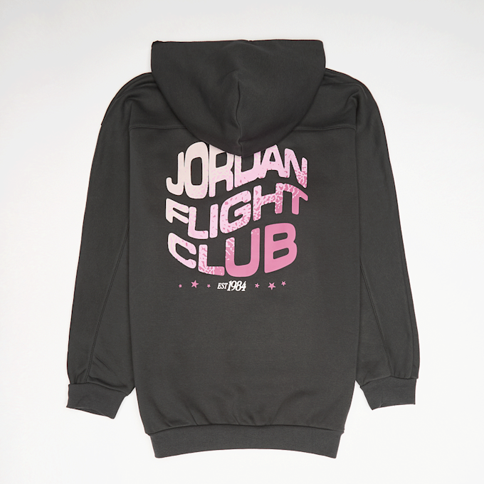 Jordan JDG Jumpman Club Oversize Satin Pullover grijs 91584 2