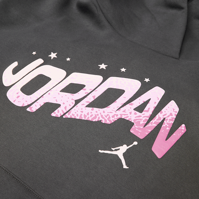 Jordan JDG Jumpman Club Oversize Satin Pullover grau 91584 3