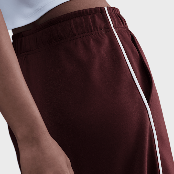 Nike   Sportswear Mid-Rise Wide-Leg Track Pants rouge 91690 4