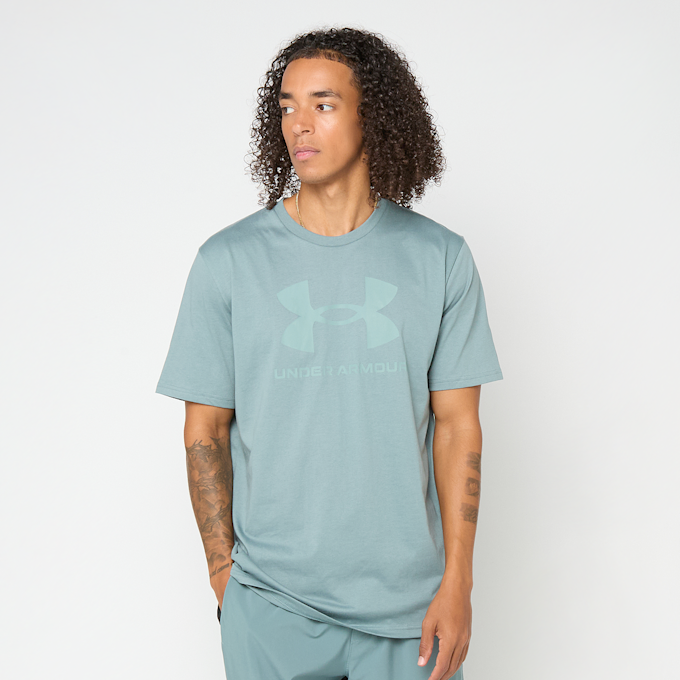 Under Armour Sportstyle Logo Update Short Sleeve türkis 91694 1