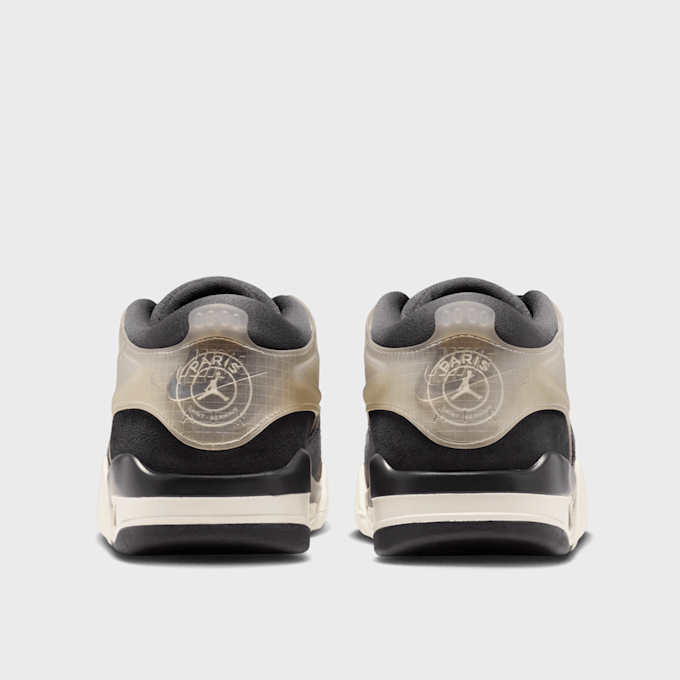 Jordan Paris Saint-Germain x Air Jordan 4 RM "Off-Noir" (GS) cinzento 91759 4