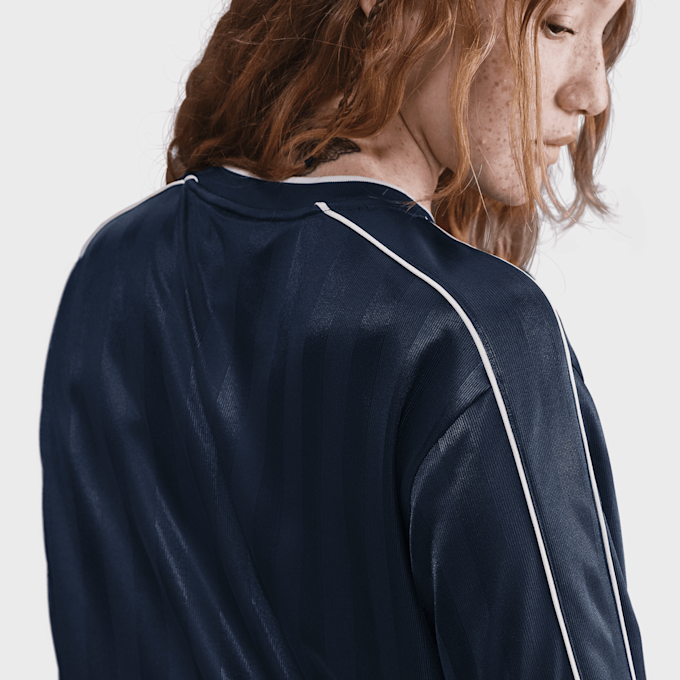 Nike Sportswear Long-Sleeve Jersey Top bleu 91786 5