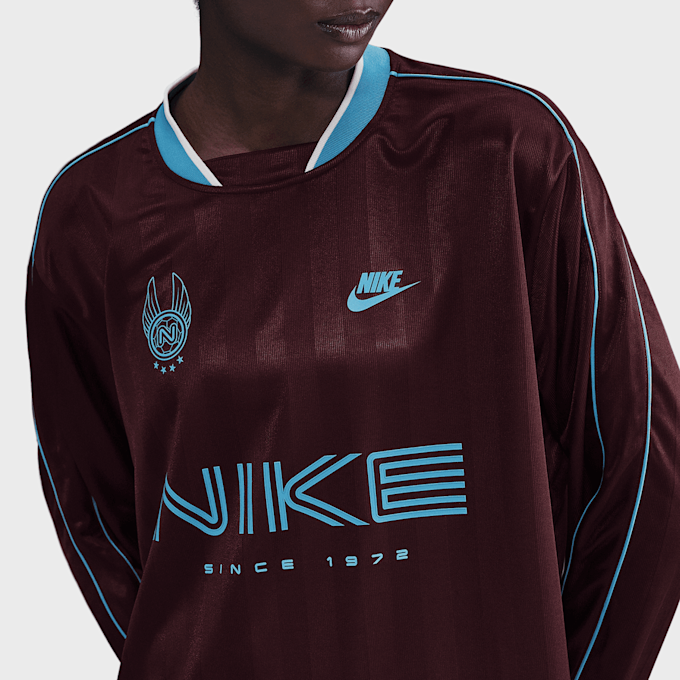 Nike Sportswear Long-Sleeve Jersey Top czerwony 91788 3