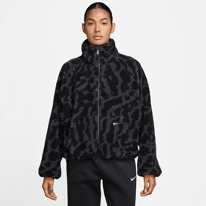 Nike Sportswear High-Pile Fleece Jacket negro 91790 1