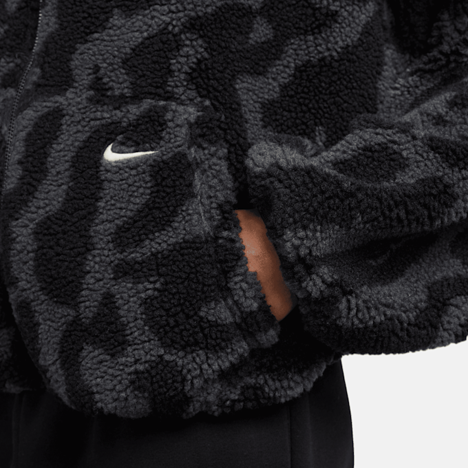 Nike Sportswear High-Pile Fleece Jacket preto 91790 3