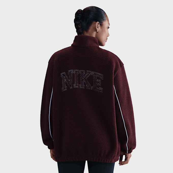 Nike Sportswear Full-Zip High-Pile Fleece Jacket crvena 91792 2