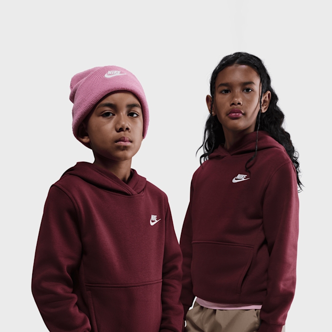 Nike Sportswear Club Fleece Hoodie rojo 91804 1