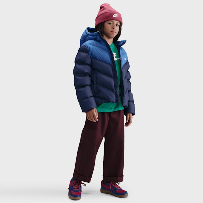 Nike Sportswear All Day Therma-FIT Loose-Fit Puffer Jacket plava 91809 4