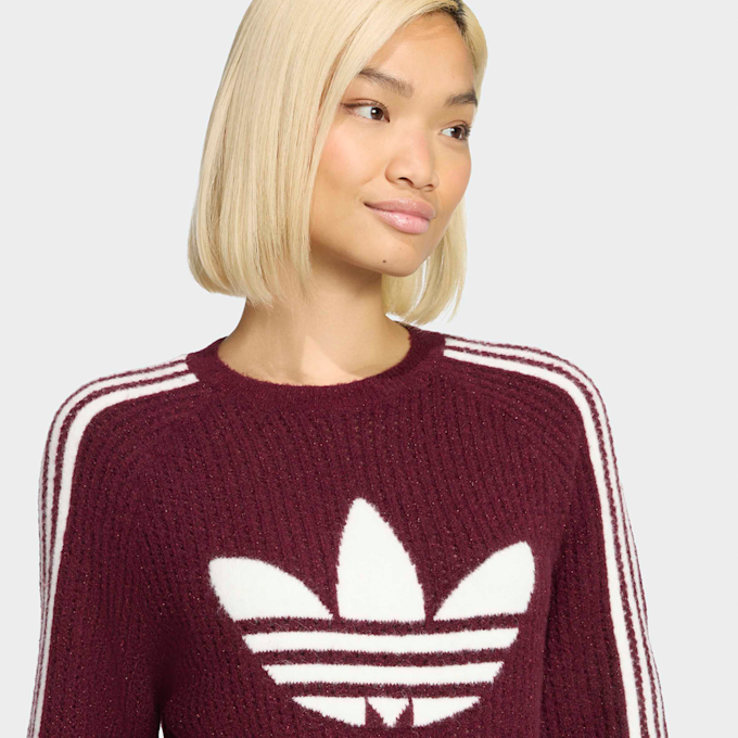 adidas Originals Lurex Knit Crew rot 91780 3