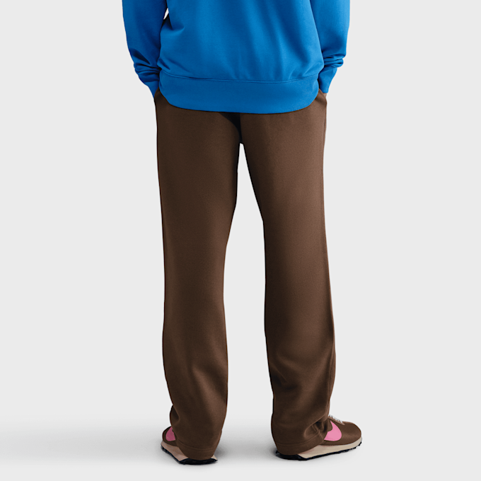 Nike Club Open-Hem Fleece Pants marrone 91840 2