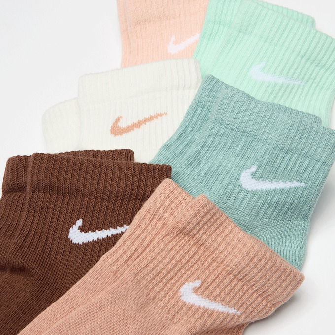 Nike 6 PACK - Everyday Plus Cushioned Training Ankle Socks multicolor 91817 2