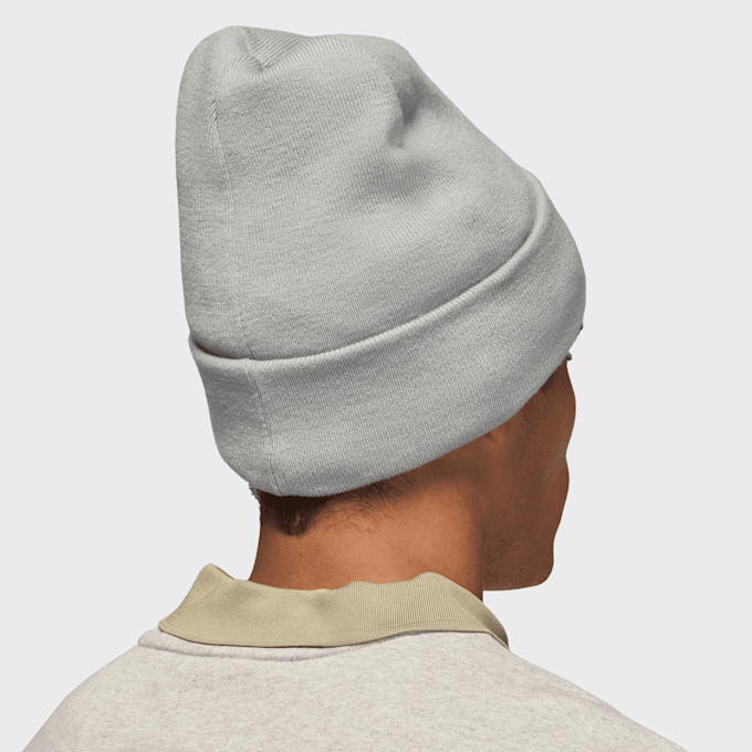 Jordan Peak Satin-Lined Beanie cinzento 92012 3