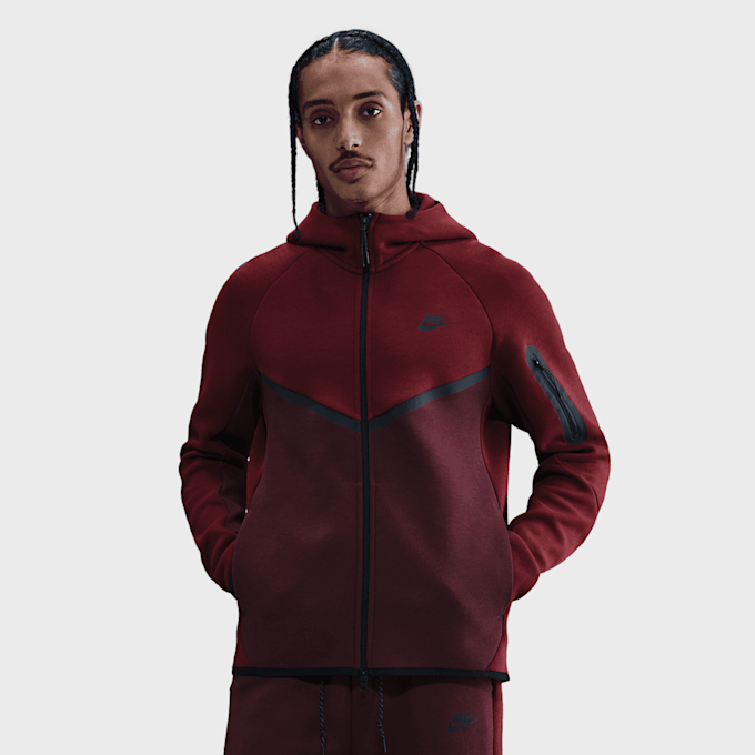 Nike Tech Fleece Windrunner Full-Zip Jacket vermelho 92031 1