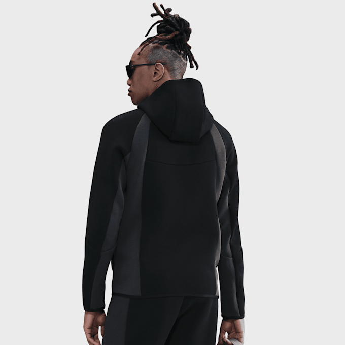 Nike Tech Color-Block Full-Zip Fleece Windrunner Jacket zwart 92033 2