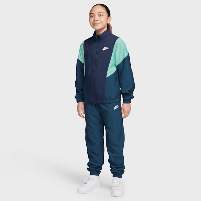 Nike Sportswear Woven Tracksuit niebieski 92034 1