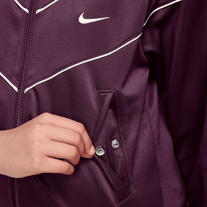 Nike   Sportswear Big Knit Track Jacket czerwony 92047 3