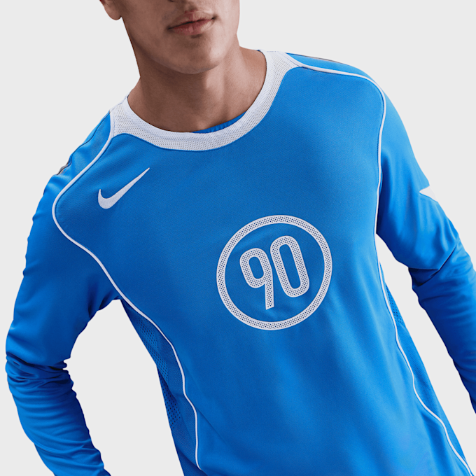 Nike Total 90 Dri-FIT Long-Sleeve Soccer Top niebieski 92137 3
