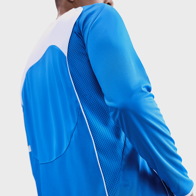 Nike Total 90 Dri-FIT Long-Sleeve Soccer Top bleu 92137 4