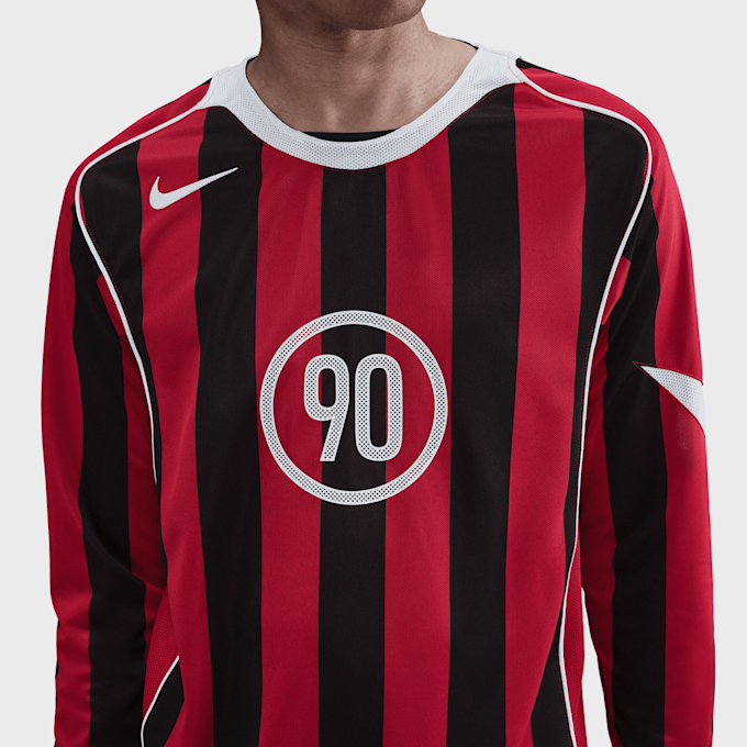 Nike Total 90 Dri-FIT Long-Sleeve Soccer Top rood 92141 3