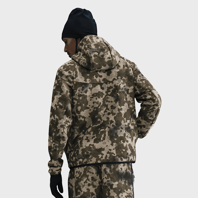 Nike Tech Full-Zip Fleece Camo Windrunner Jacket camuflaje 92152 2