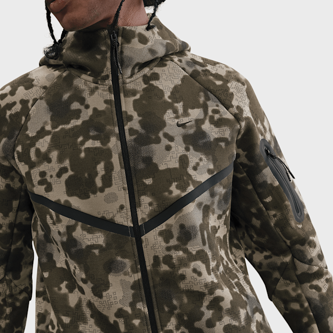 Nike Tech Full-Zip Fleece Camo Windrunner Jacket mimetico 92152 3