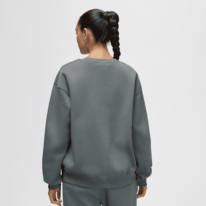 Jordan Brooklyn Fleece Crew Graphics siva 92204 2