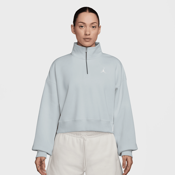 Jordan Brooklyn Fleece 1/4-Zip Top blau 92212 1