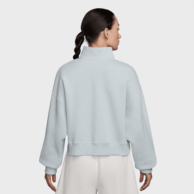 Jordan Brooklyn Fleece 1/4-Zip Top blauw 92212 2