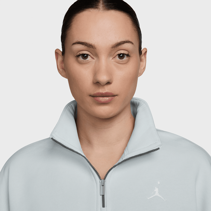 Jordan Brooklyn Fleece 1/4-Zip Top bleu 92212 3