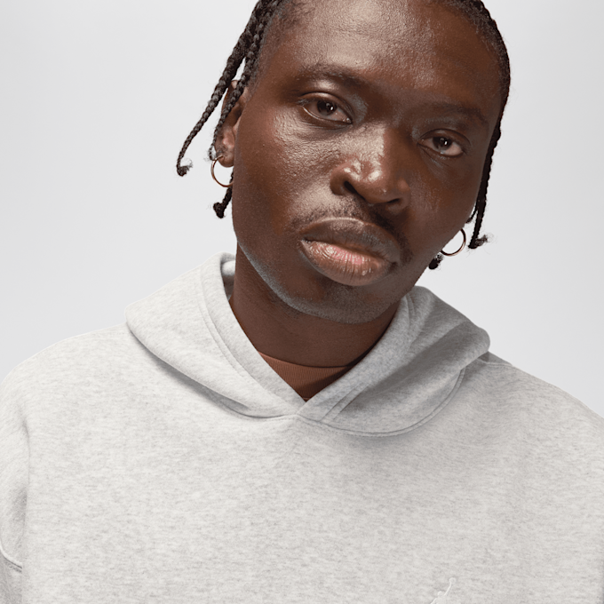 Jordan Brooklyn Fleece Oversized Hoodie szary 92248 3