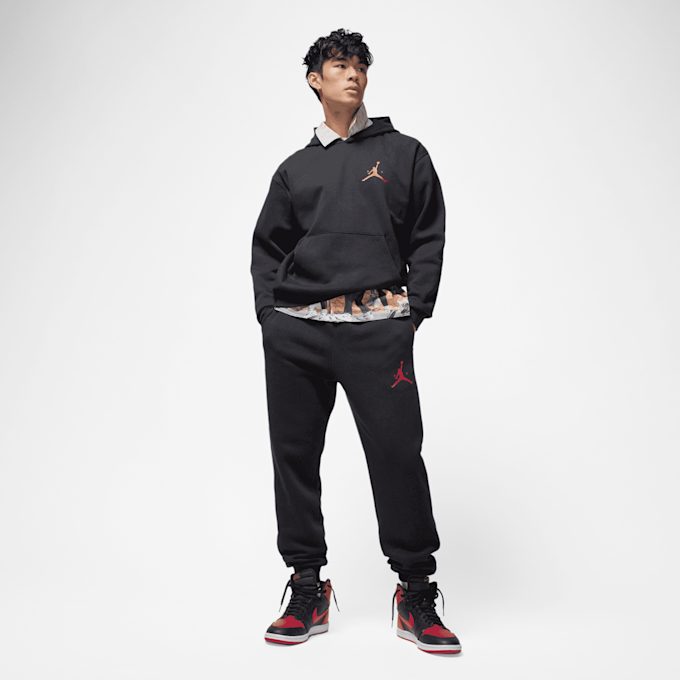 Jordan Jumpman Fleece Hoodie preto 92249 6