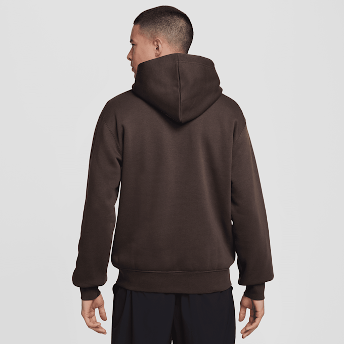 Jordan Brooklyn Fleece Hoodie brun 92229 2