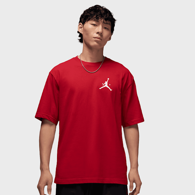 Jordan Jumpman Shortsleeve Low Brand Read Tee rood 92259 1