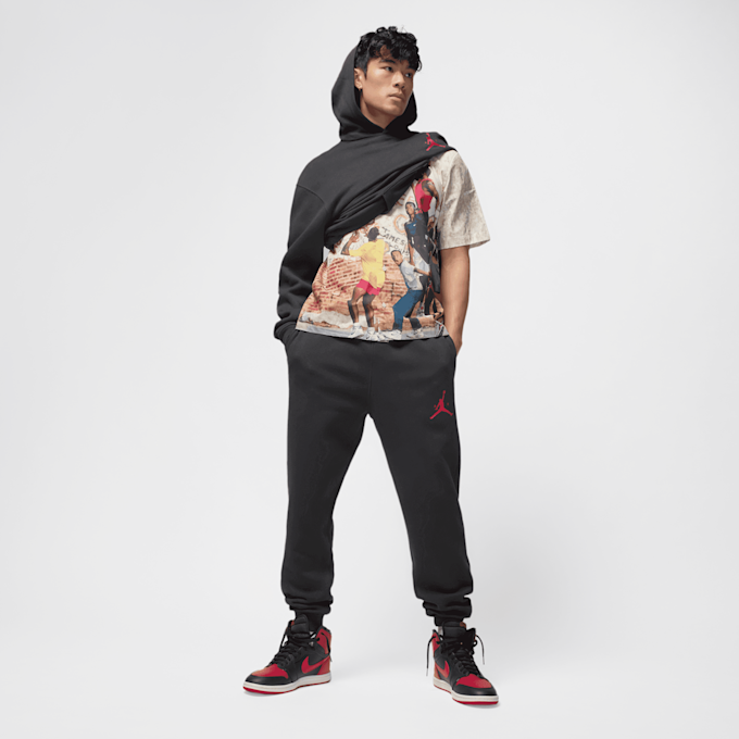 Jordan Jumpman Fleece Pants preto 92260 6