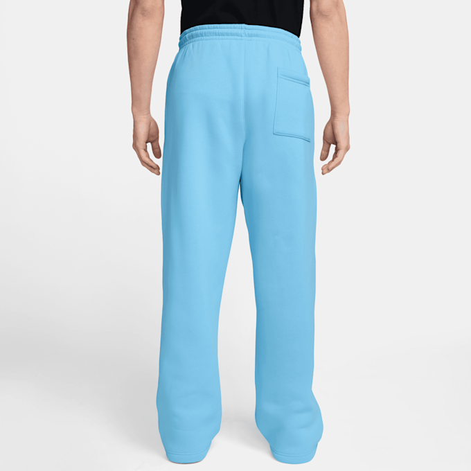 Jordan Brooklyn Fleece Oversized Open-Hem Pants bleu 92234 2