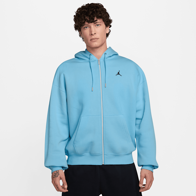 Jordan Brooklyn Fleece Oversized Full-Zip Hoodie blau 92239 1