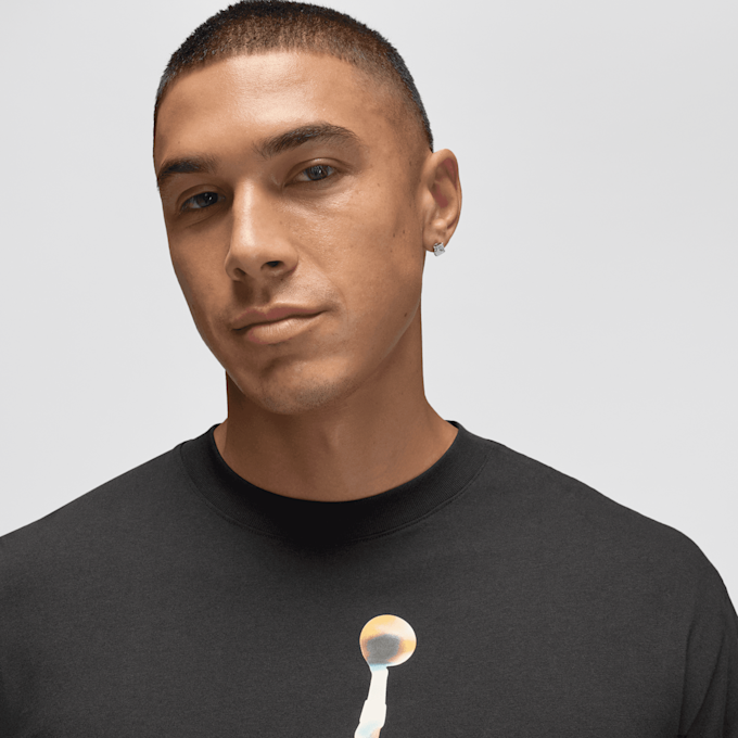 Jordan Flight Mountside Graphics Long Sleeve Crew negro 92240 3