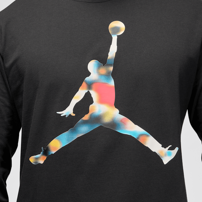 Jordan Flight Mountside Graphics Long Sleeve Crew preto 92240 4