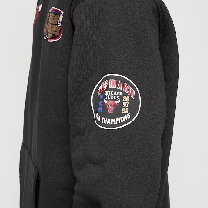 Mitchell & Ness NBA Black Out Collection Hoodie Chicago Bulls nero 92334 7