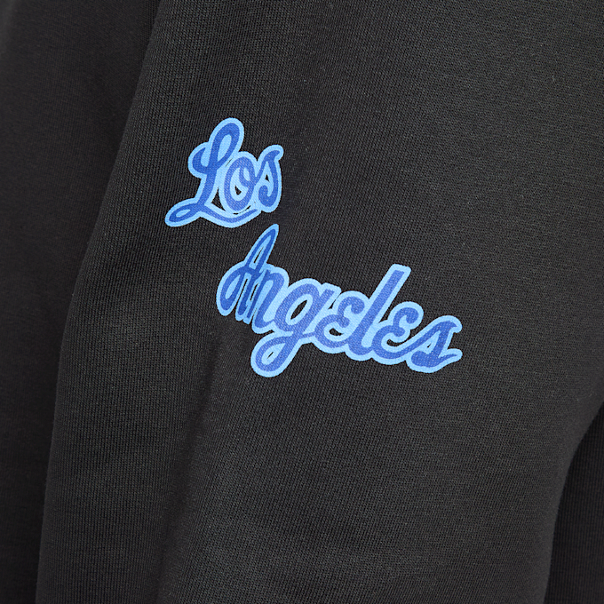 Mitchell & Ness NBA Black Out Collection Hoodie Los Angeles Lakers zwart 92289 6