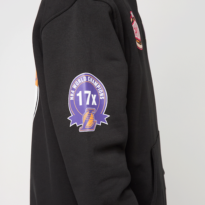 Mitchell & Ness NBA Black Out Collection Hoodie Los Angeles Lakers zwart 92289 7