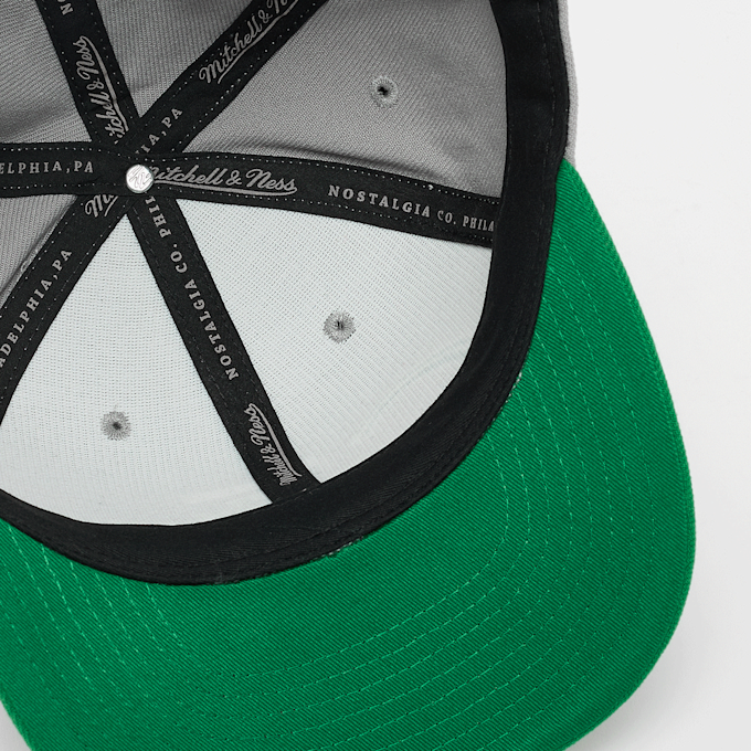 Mitchell & Ness Team Script 2.0 Pro Snapback HWC NBA Boston Celtics gris 92332 3