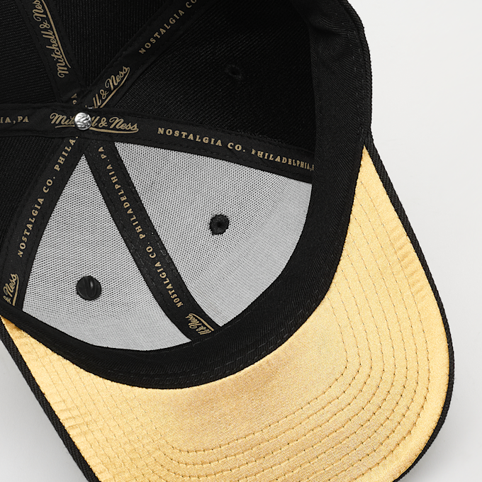 Mitchell & Ness Pinned Gold Pro Snapback NBA Chicago Bulls schwarz 92335 3