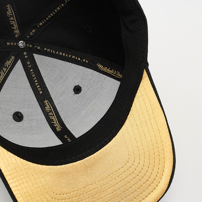 Mitchell & Ness Pinned Gold Pro Snapback NBA Los Angeles Lakers negro 92337 3