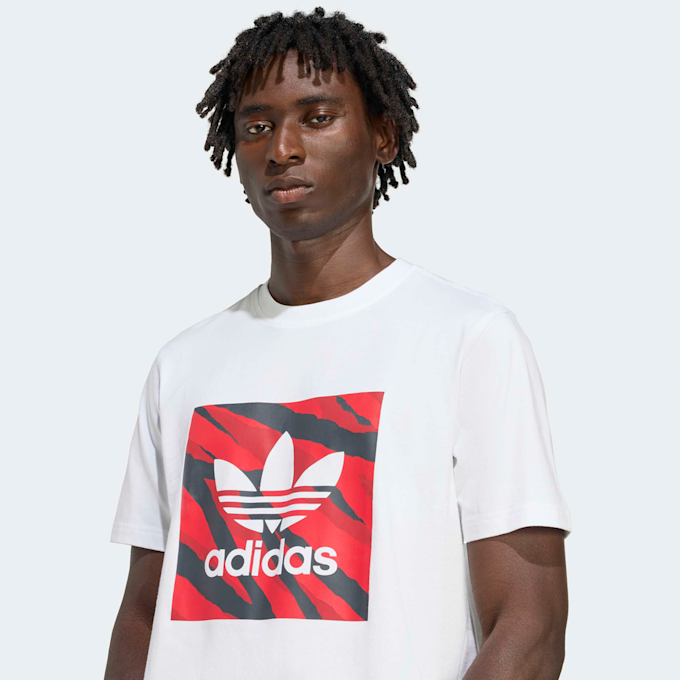 adidas Originals Camo Cube T-Shirt blanc 92370 3