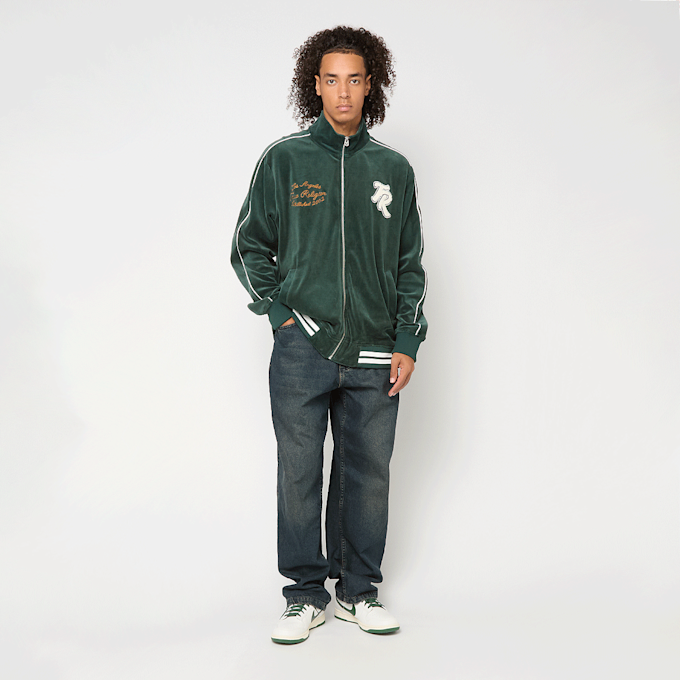 True Religion Velour Track Jacket zielony 92552 6