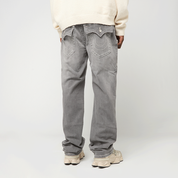 True Religion Ricky Straight Jeans siva 92555 2