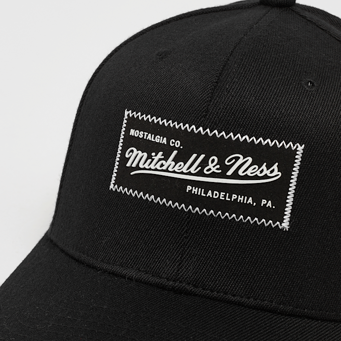 Mitchell & Ness Rubber Patch Classic Red Own Brand zwart 92611 4