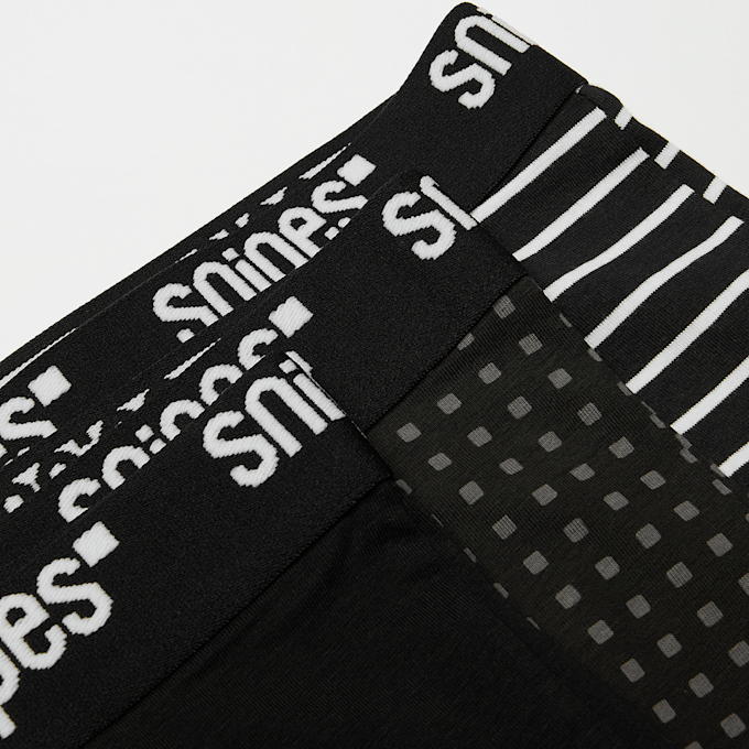 SNIPES 3 PACK - Black Tape Briefs Boxershorts negro 92657 2
